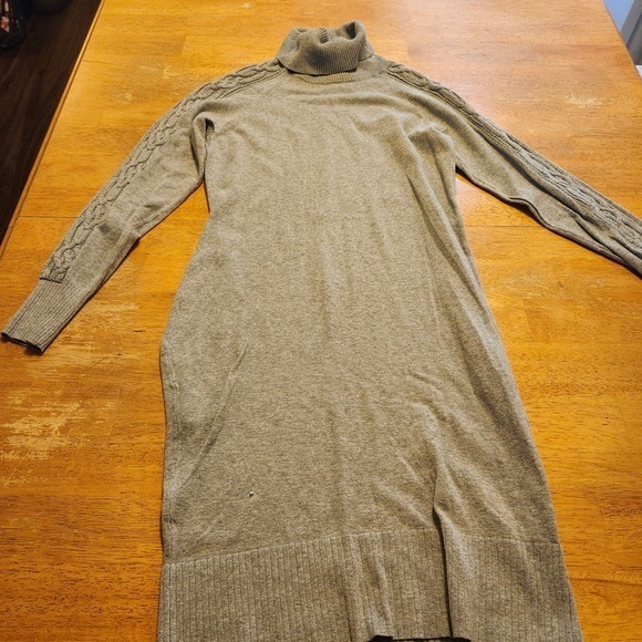 Moda International Dresses & Skirts - Moda International Light Gray Knit Sweater